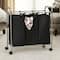 Household Essentials Rolling Triple Laundry Sorter